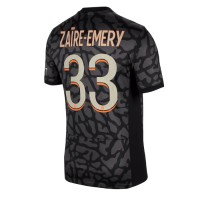 Paris Saint-Germain Warren Zaire-Emery #33 Replica Third Shirt 2023-24 Short Sleeve